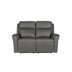 Regent 2 Seater Electric Recliner Leather Ash